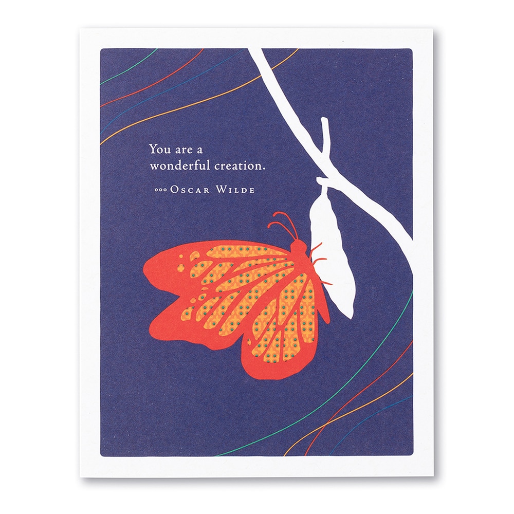 Positively Green, Greeting Cards, Gifts, Positively Green, You Are A Wonderful Creation, 527254